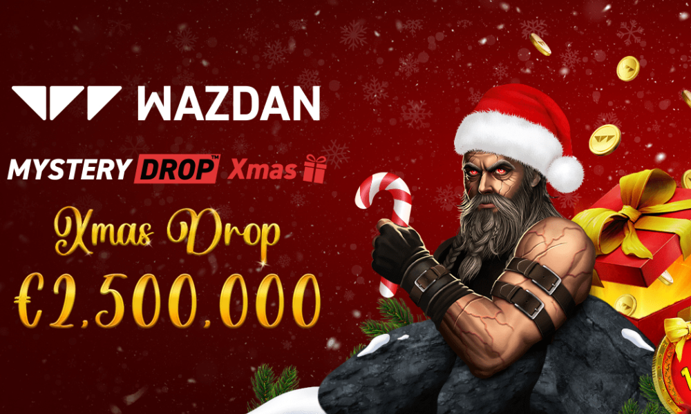 wazdan-prepares-for-the-festive-season-with-e2,500,000-xmas-drop-network-promotion