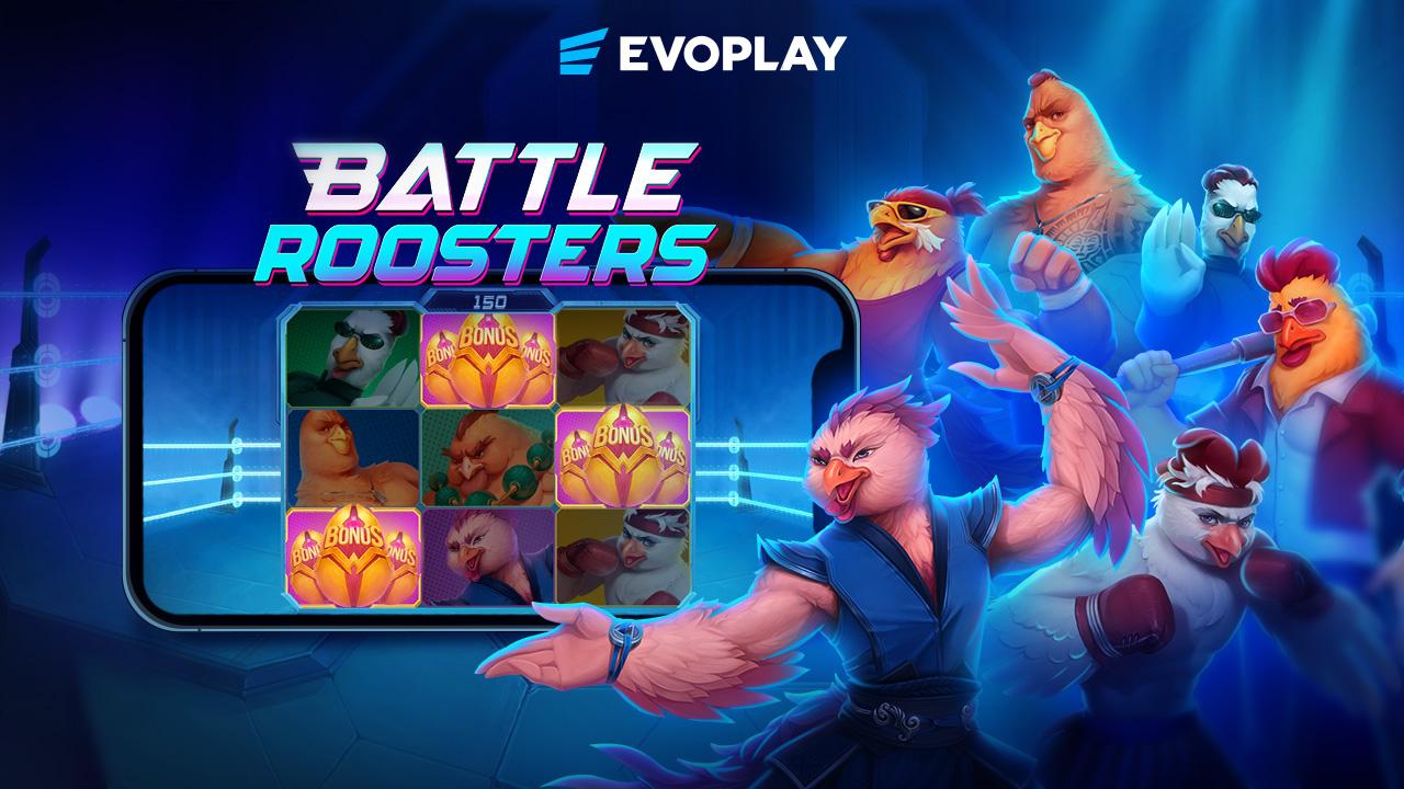 fearless-birds-take-to-the-ring-in-evoplay’s-latest-release-battle-roosters