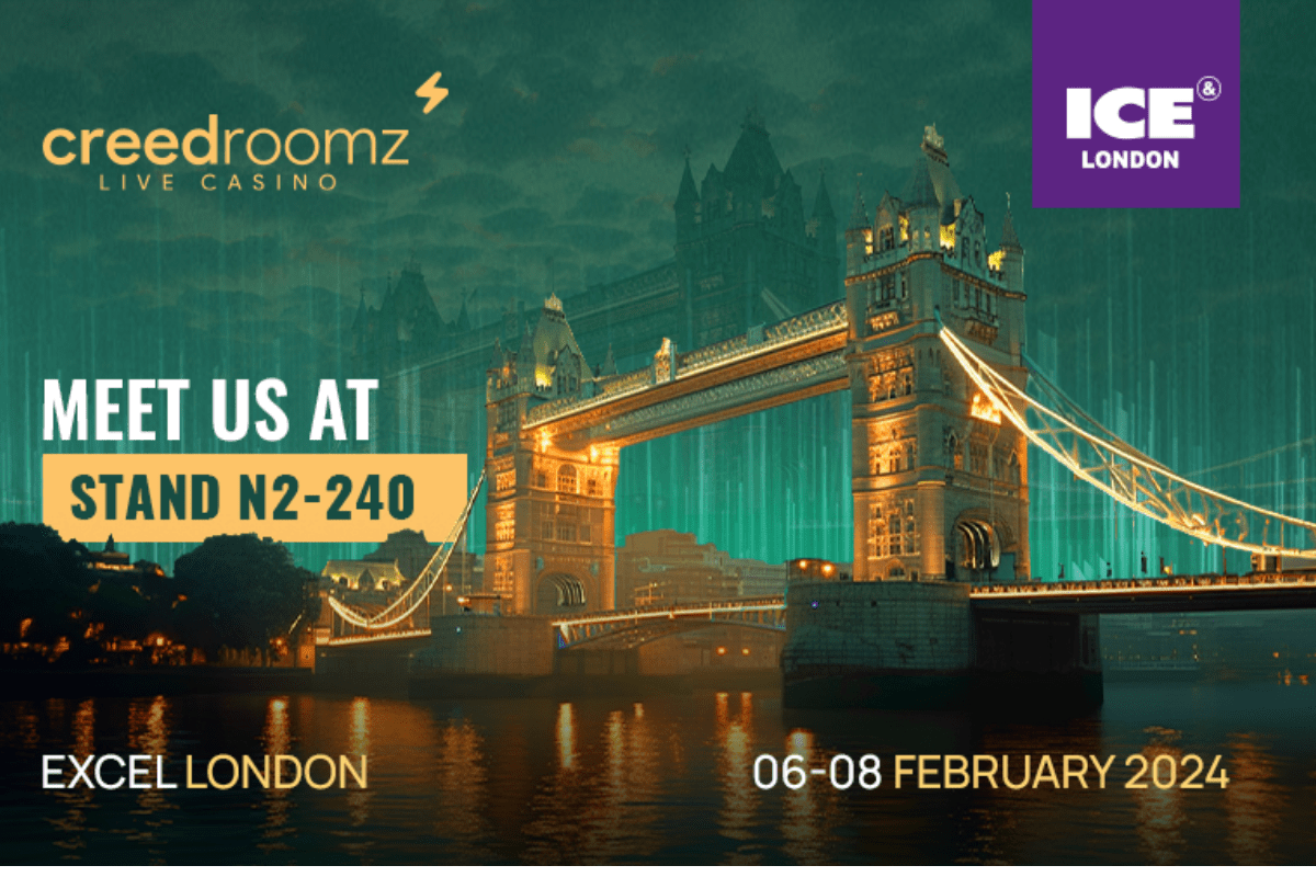 creedroomz-attends-ice-london-2024-showcasing-innovations-in-live-casino-gaming
