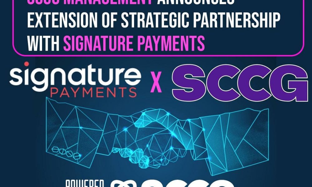 sccg-management-announces-extension-of-strategic-partnership-with-signature-payments-for-global-distribution-of-payment-solutions