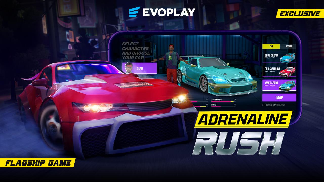 evoplay-unveils-first-of-its-kind-3d-racing-game-adrenaline-rush