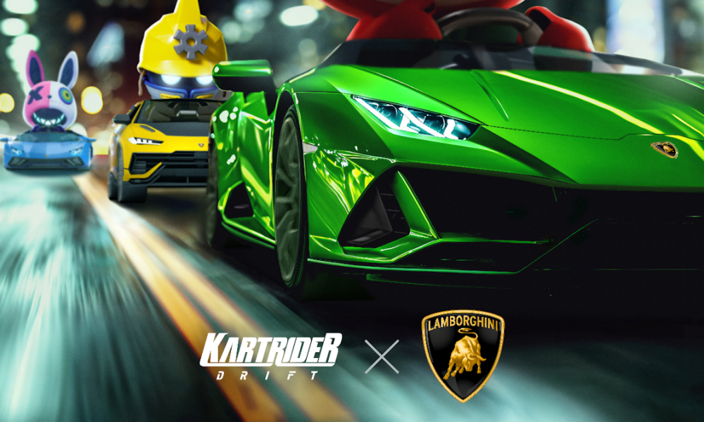 kartrider:-drift-introduces-all-new-features-with-rise-update.-collaboration-with-automobili-lamborghini-brings-players-three-new-karts