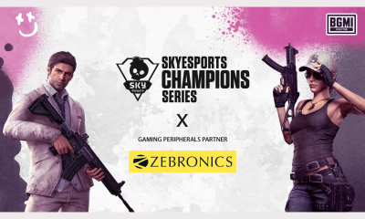 zebronics-unveiled-as-gaming-peripherals-partner-for-the-skyesports-champions-series,-an-inr-10,00,000-bgmi-esports-tournament