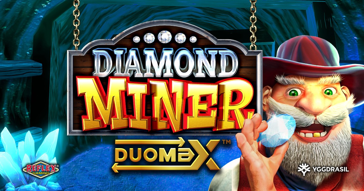 reflex-gaming’s-diamond-miner-duomax-shines-with-yggdrasil’s-gem