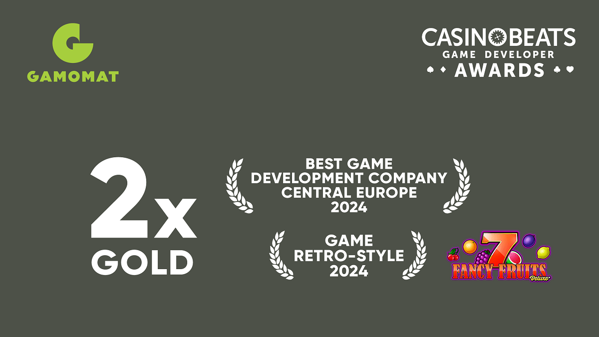 gamomat-celebrates-double-gold-at-the-casinobeats-game-developer-awards-2024