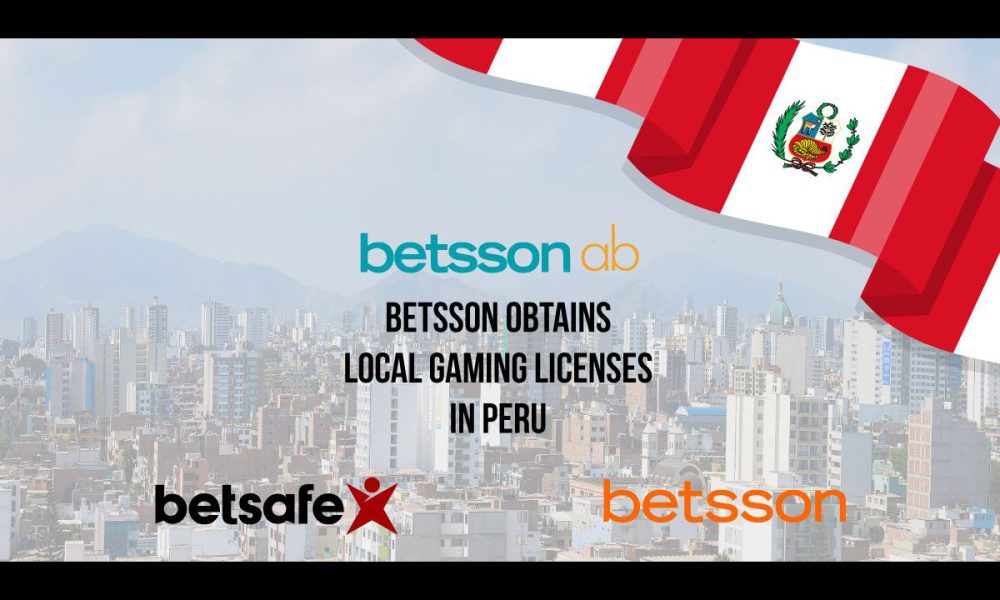 betsson-obtains-local-gaming-licenses-in-peru
