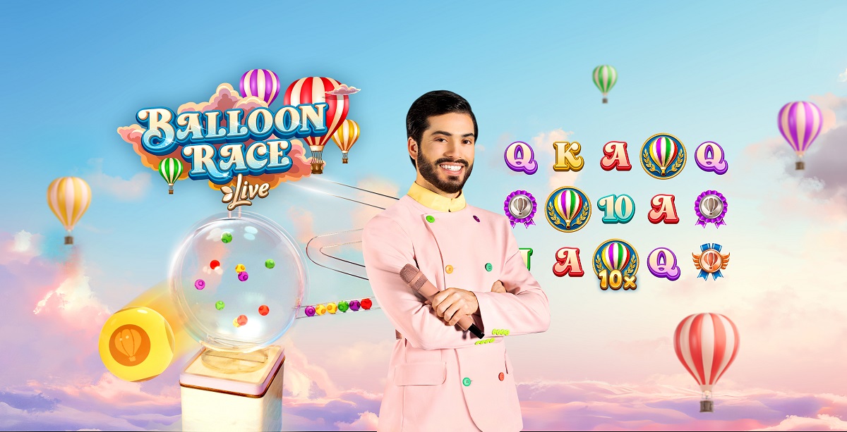 evolution-launches-balloon-race,-colourful,-latest-generation-online-slot-with-live-bonus-round