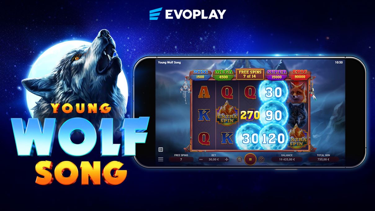 two-bonus-games-await-players-in-evoplay’s-latest-release-young-wolf-song