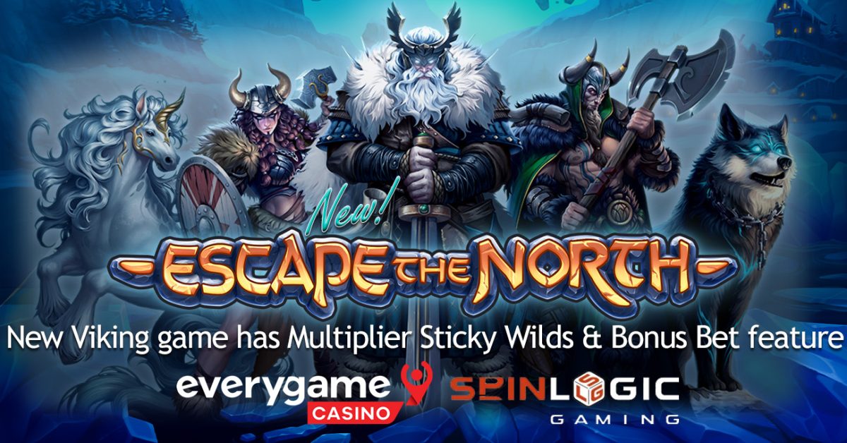 everygame-casino-introduces-new-escape-the-north,-an-epic-viking-adventure-from-spinlogic