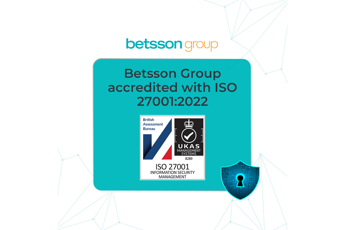 betsson-group-accredited-with-the-latest-version-of-iso-27001