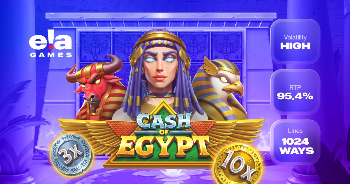 ela-games-unveils-mythical-new-game,-cash-of-egypt