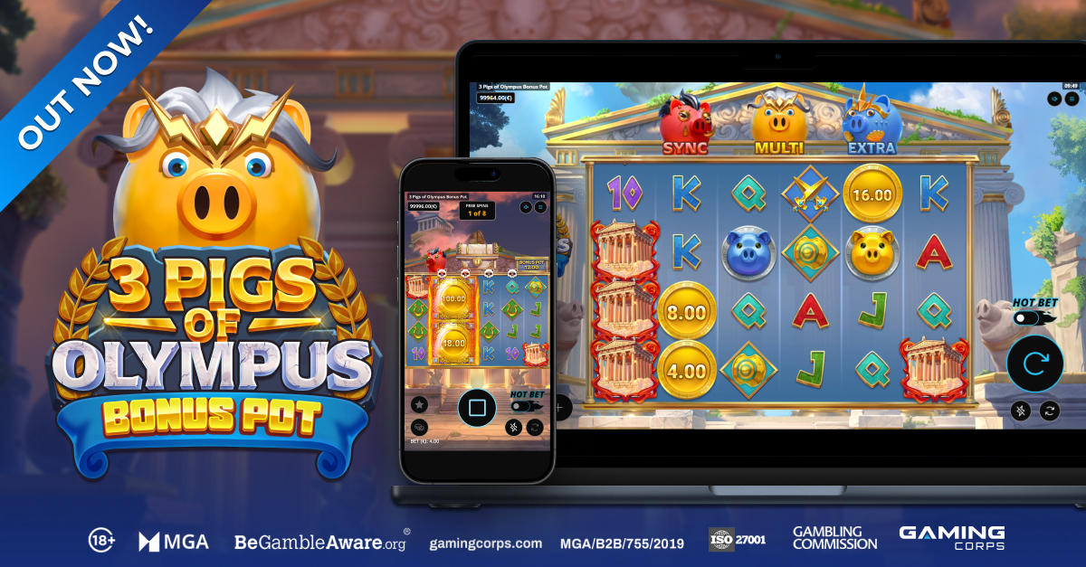 gaming-corps-unleashes-3-pigs-of-olympus-–-a-divine-slot-adventure
