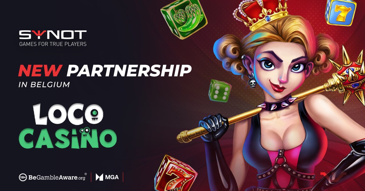 synot-games-expands-in-western-europe,-partnership-with-belgium’s-loco-casino