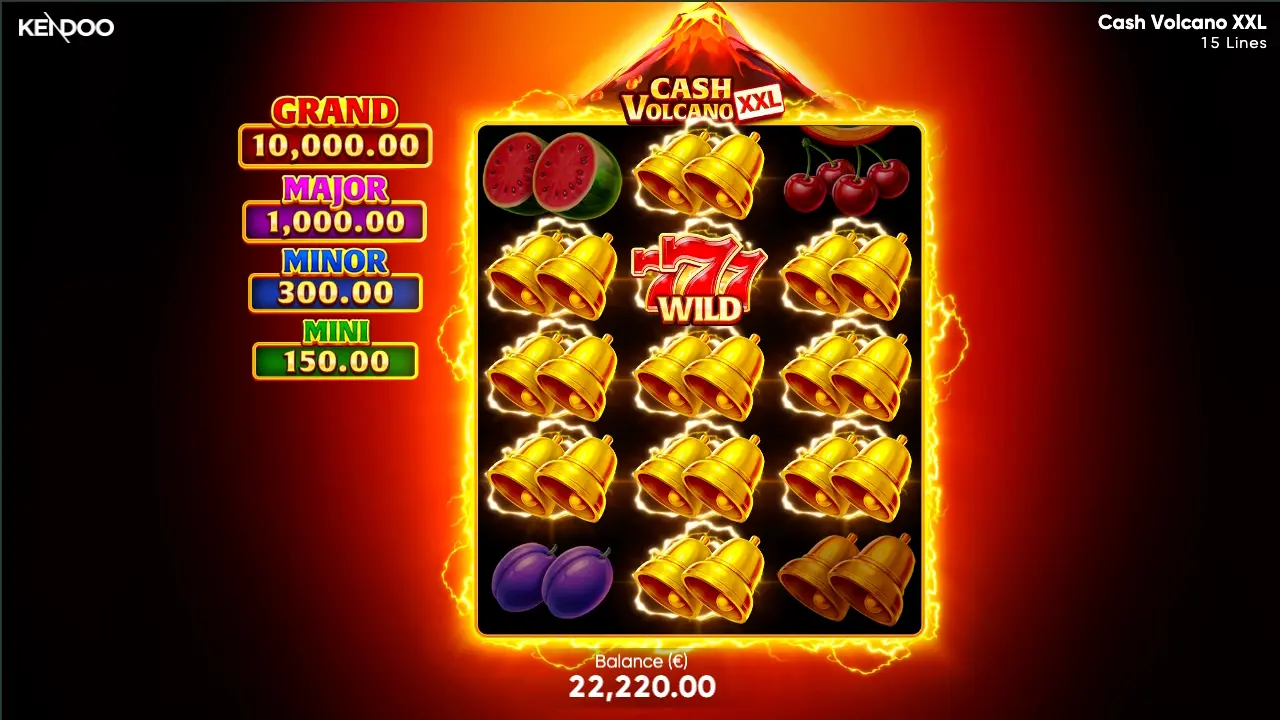 Kendoo brings Cash Volcano back with a hotter XXL edition