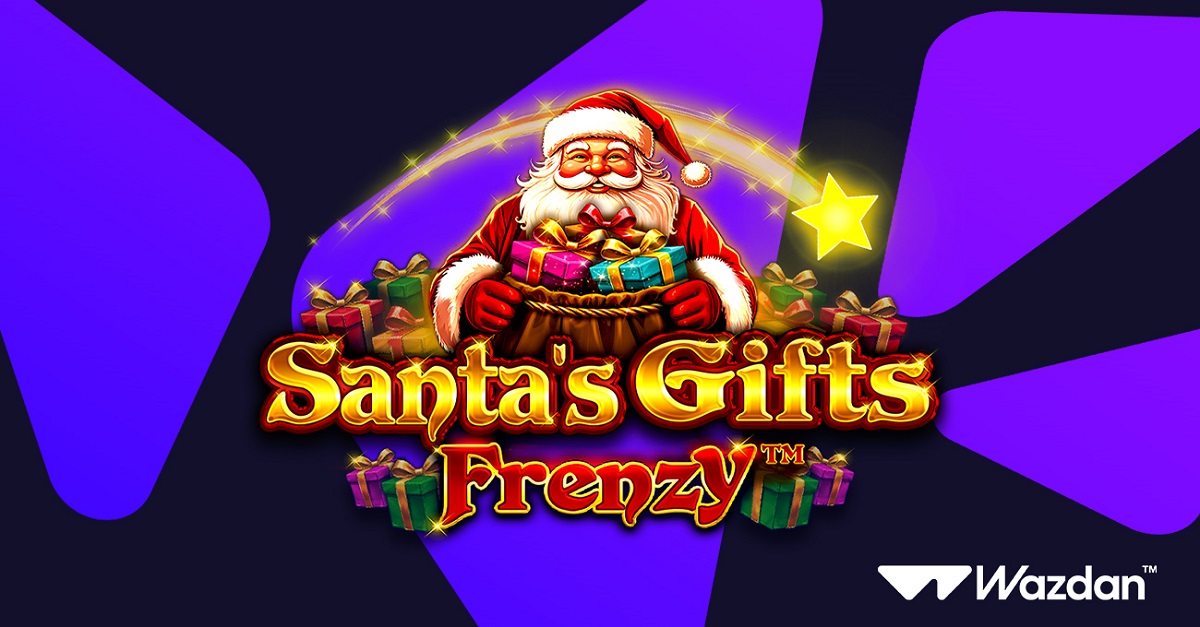 Wazdan strengthens jackpot-led portfolio with Santa’s Gift Frenzy™