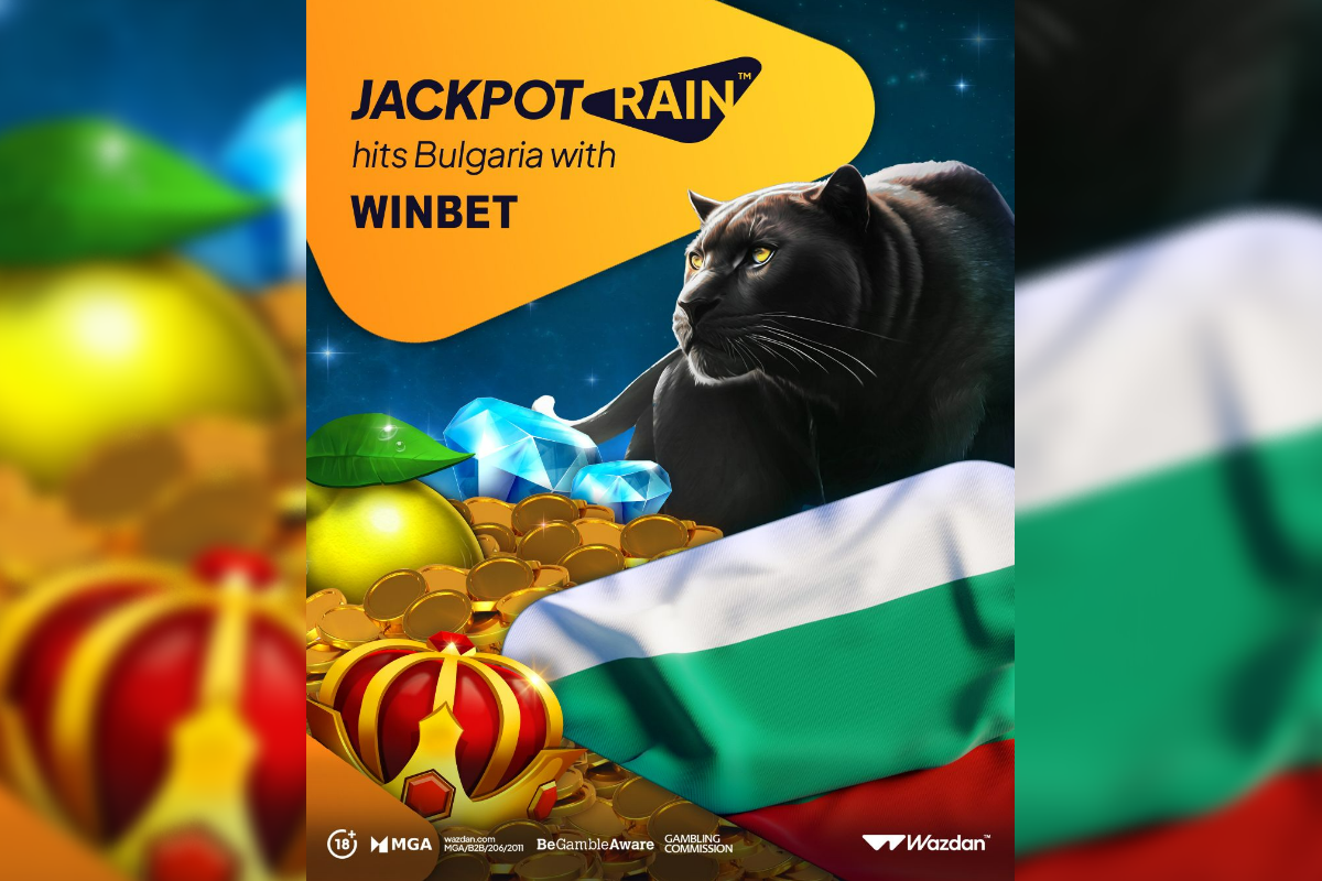 Wazdan debuts Jackpot Rain™ and 10 new titles with WINBET in Bulgaria