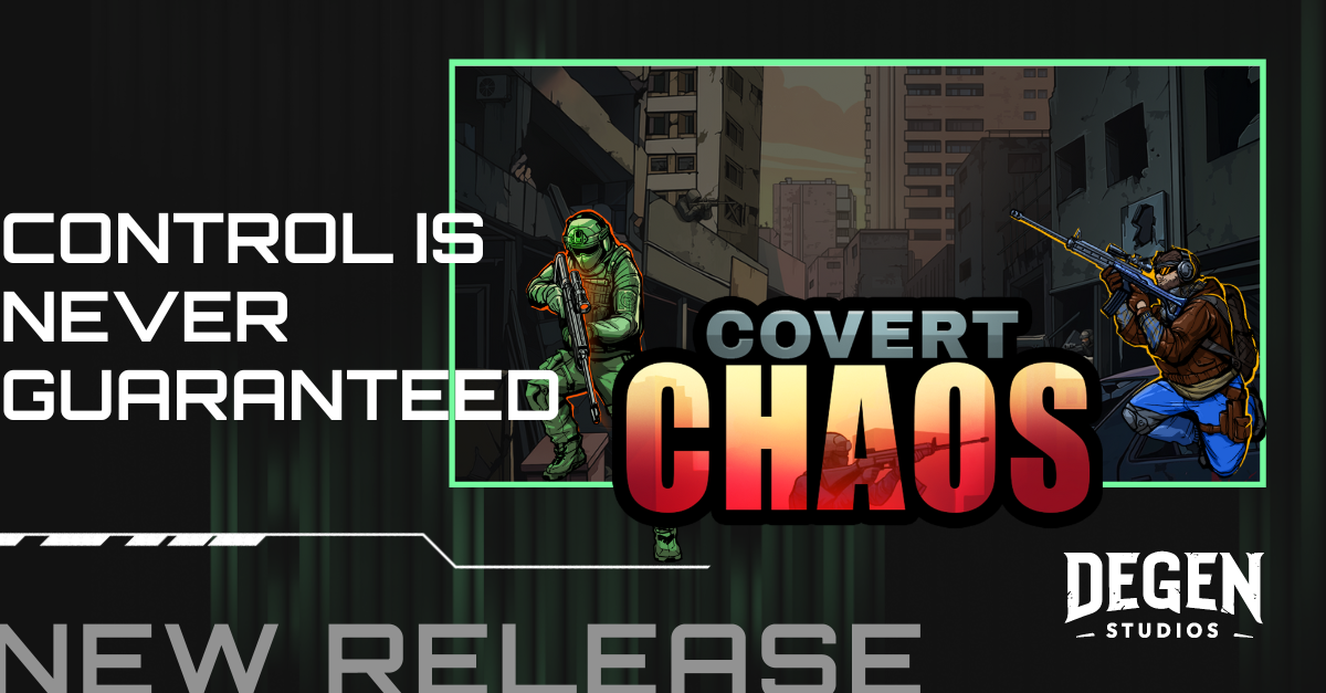 DEGEN Studios pushes players into the crossfire with Covert Chaos