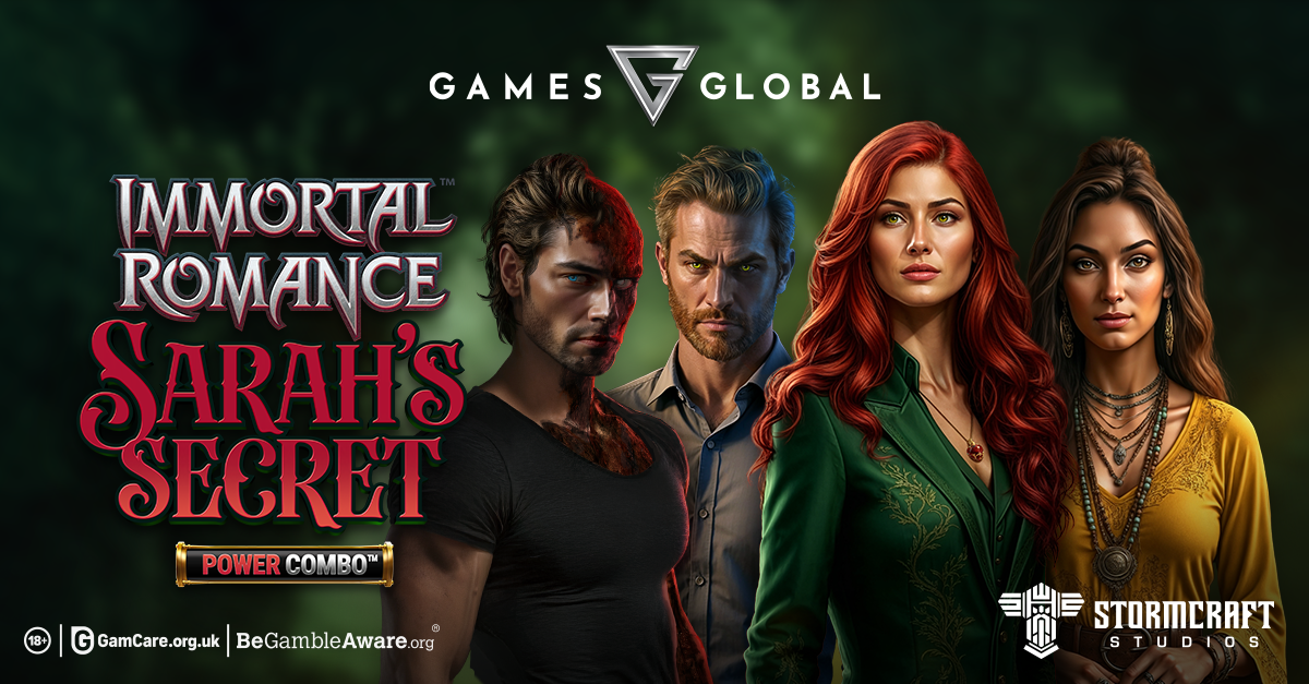 Games Global and Stormcraft Studios extend supernatural series with Immortal Romance™: Sarah’s Secret Power Combo™