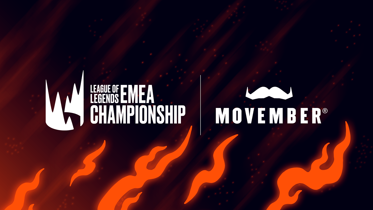 MOVEMBER TEAMS UP WITH RIOT GAMES EMEA ESPORTS