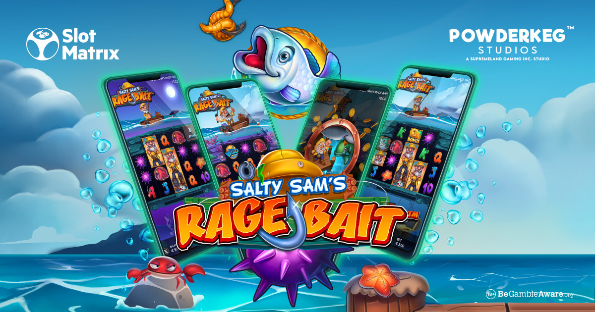 SlotMatrix reels in explosive action with Salty Sam’s Rage Bait