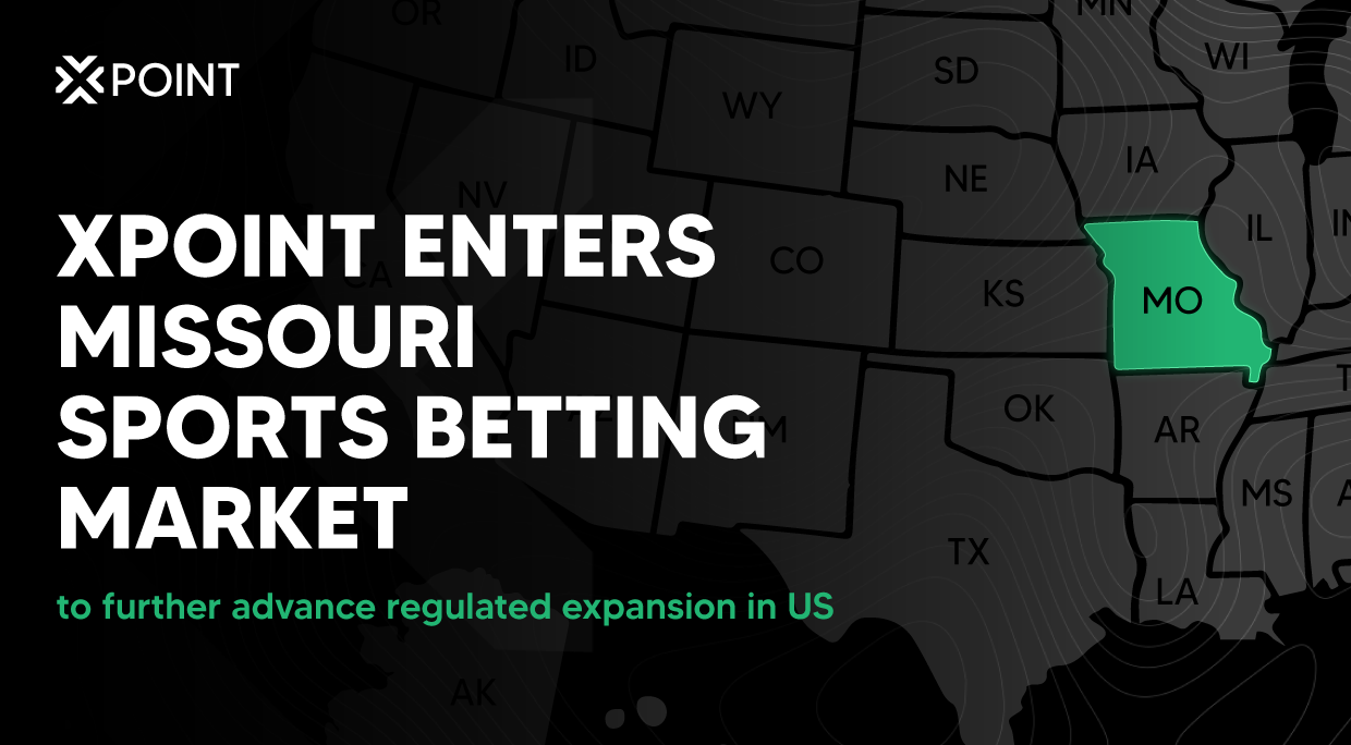 Xpoint enters Missouri sports betting market to further advance regulated expansion in US