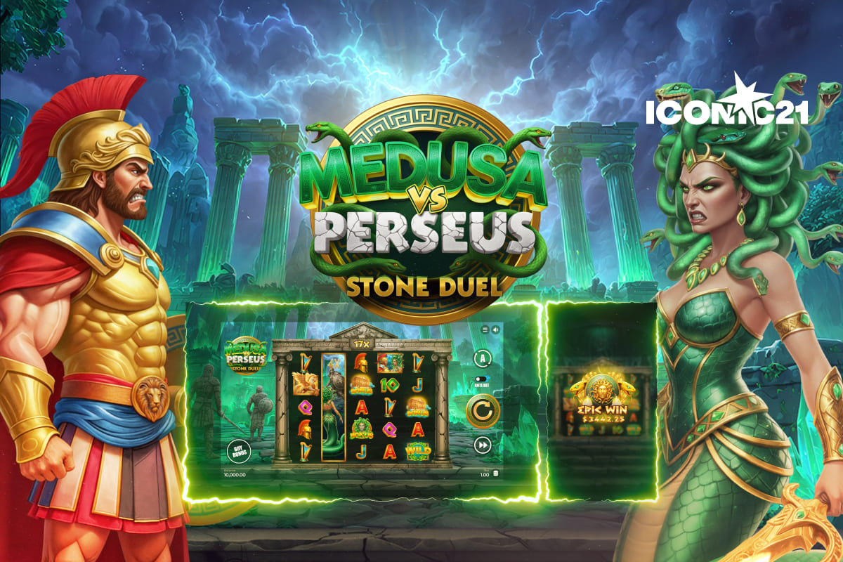 ICONIC21 Rewrites Mythology in Epic New Release, Medusa vs Perseus: Stone Duel