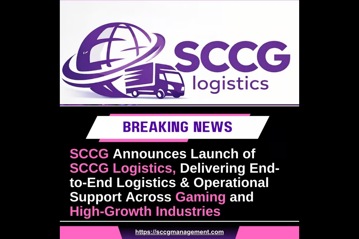SCCG Announces Launch of SCCG Logistics, Delivering End-to-End Global Logistics & Operational Support Across Gaming and High-Growth Industries
