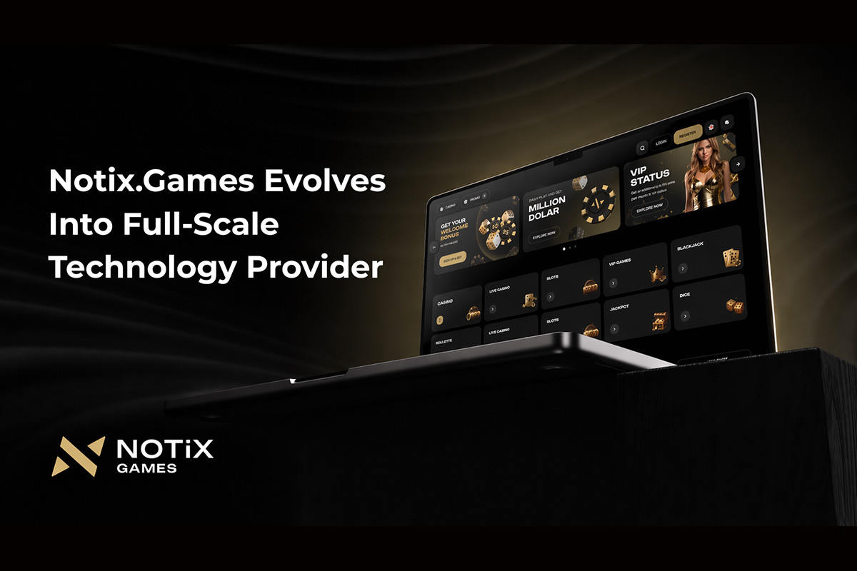 Notix.Games Evolves Into Full-Scale Technology Provider With Launch of Turnkey Casino Platform
