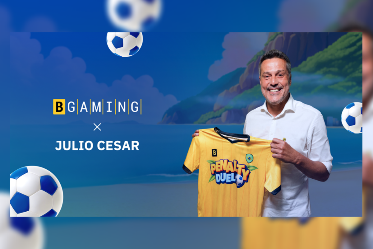 BGaming Partners with Brazilian Football Legend Júlio César