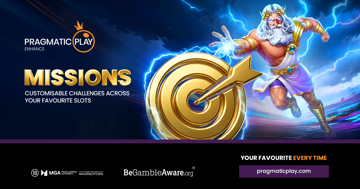 PRAGMATIC PLAY ADDS PRIZE-PACKED MISSIONS TO SLOTS
