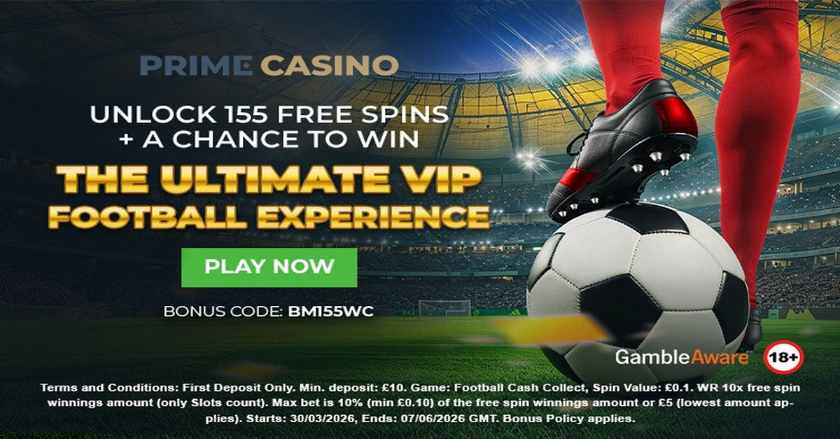 Prime Casino launches ultimate VIP Football Experience