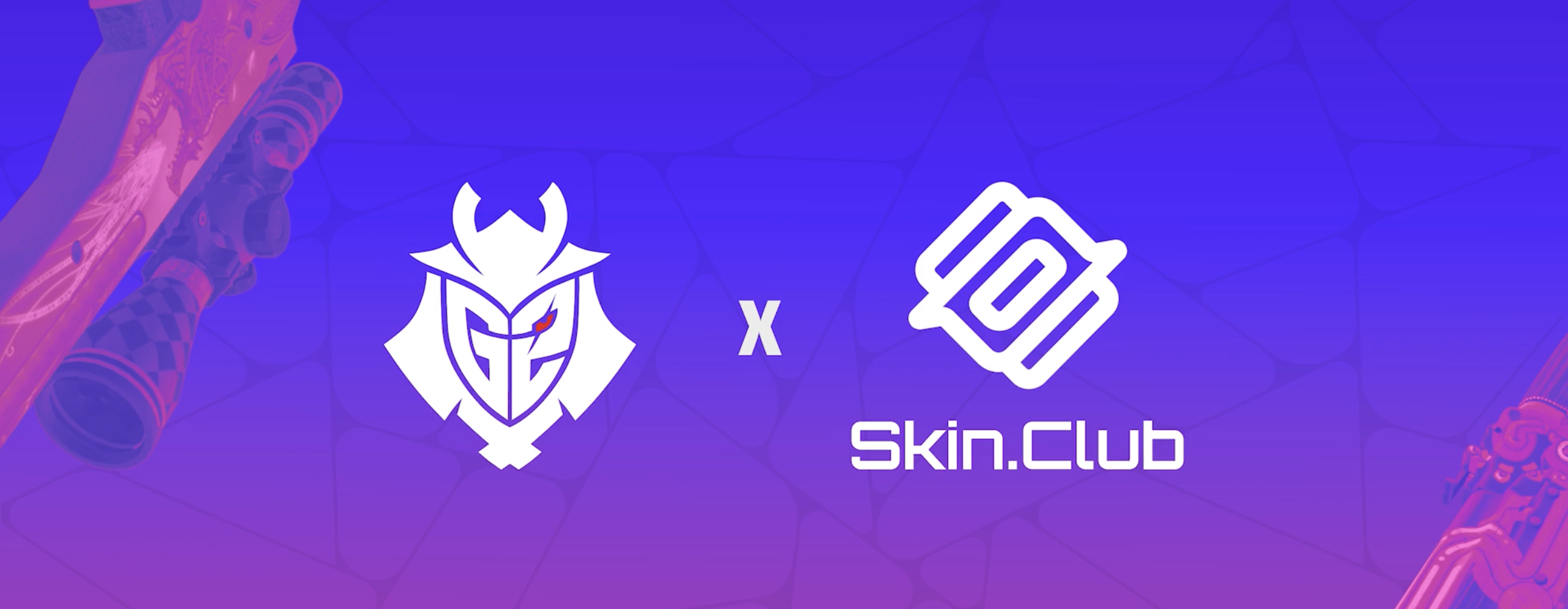 G2 Partners with Skin.Club as Official Skin Partner for CS2