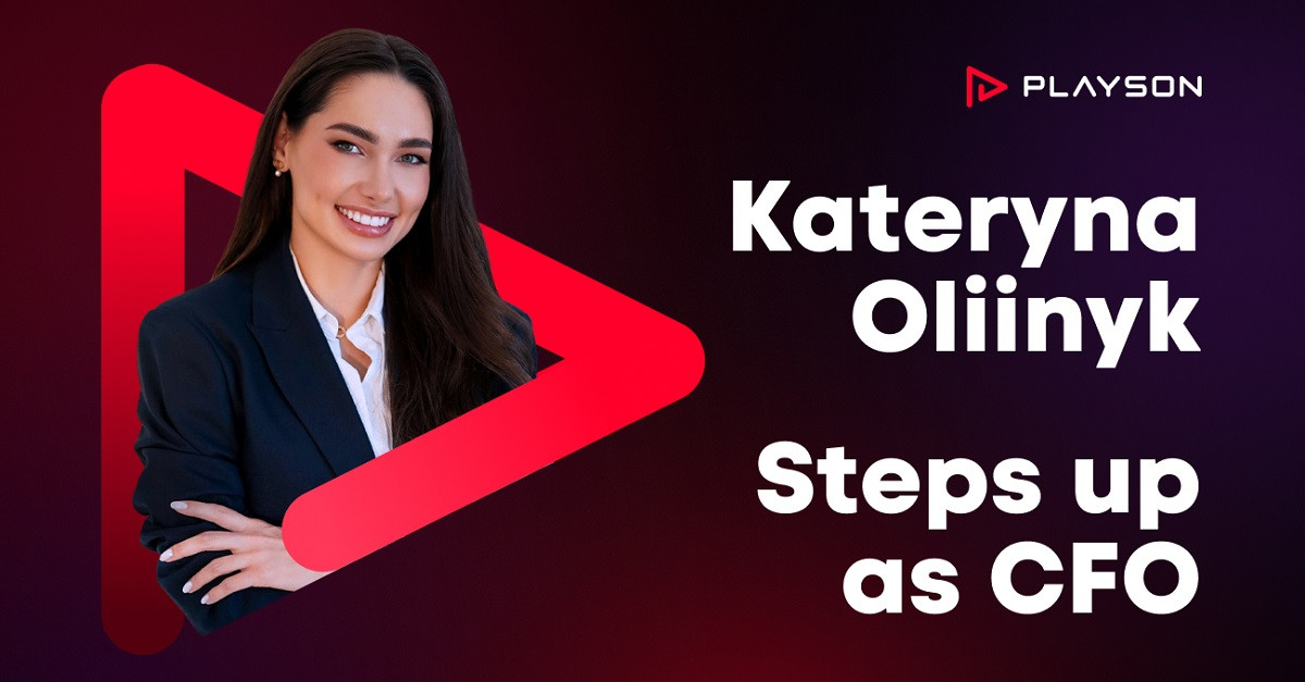 Playson appoints Kateryna Oliinyk as Chief Financial Officer