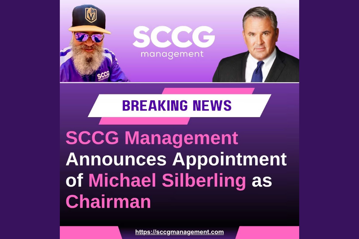 SCCG Management Announces Appointment of Michael Silberling as Chairman