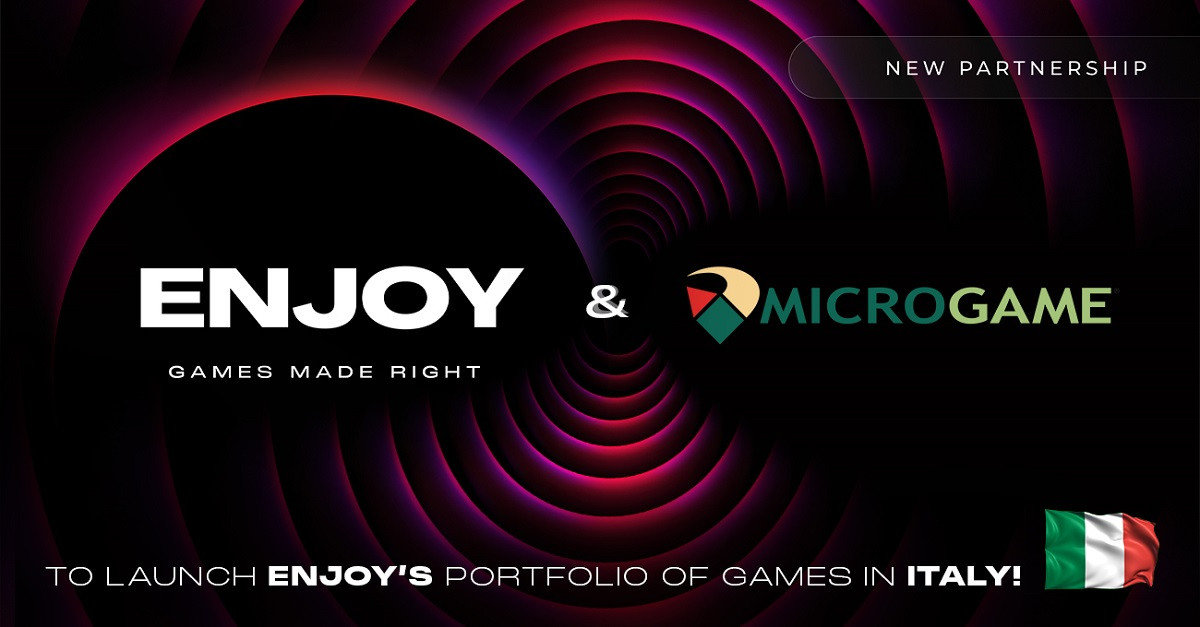 ENJOY strengthens in Italy through strategic partnership with Microgame