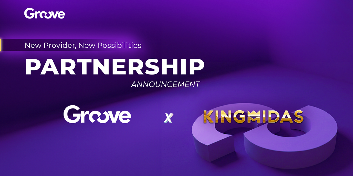 Groove Strengthens Content Offering with KingMidas Games Integration