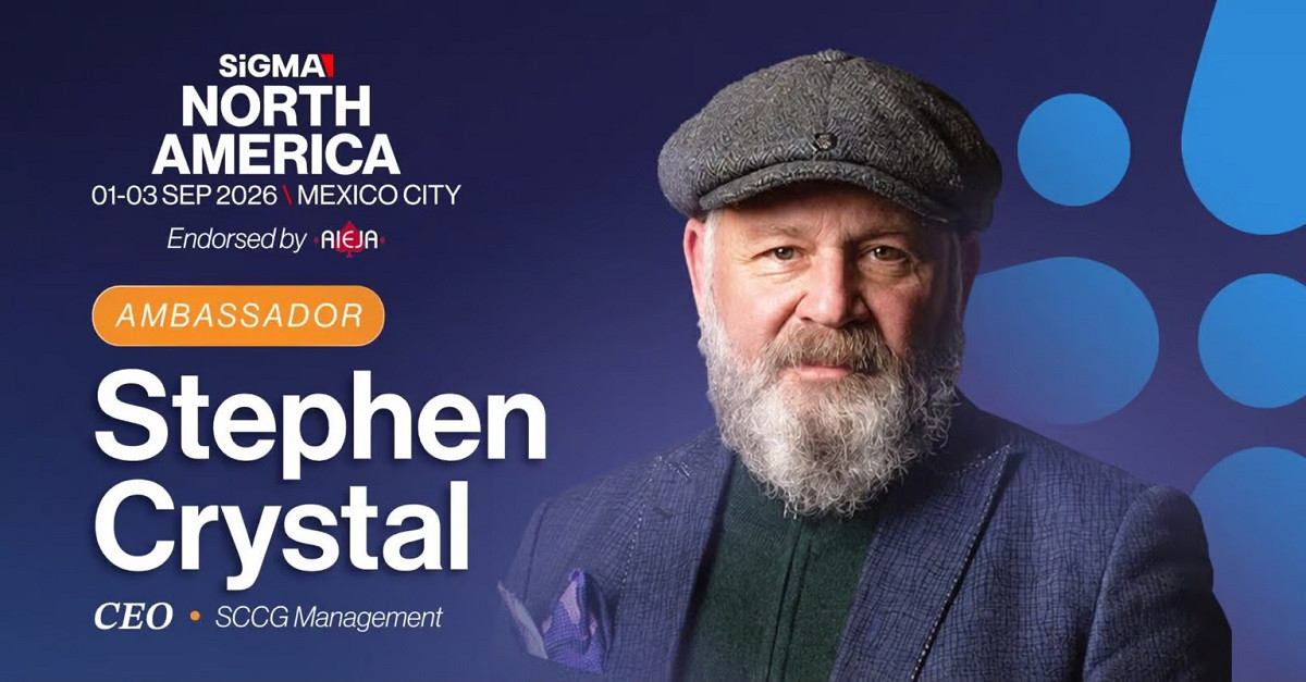Stephen Crystal Ambassador for SiGMA North America 2026